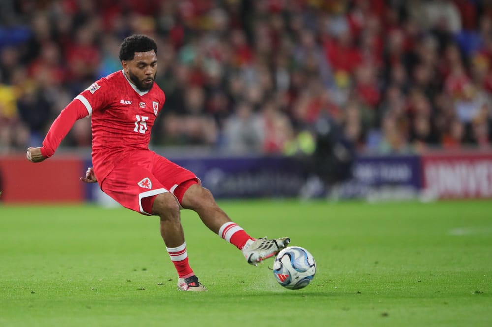 Jay Dasilva of Wales during the UEFA Nations League match between Wales and Norway at Millenium Stadium, Cardiff, UK on 1 October 2026.