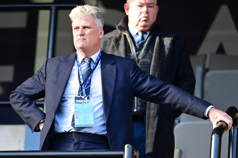 Coventry City chairman Doug King during  the EFL Sky Bet Championship match between Coventry City and Leicester City at the Coventry Building Society Arena, Coventry, England on 13 January 2024.