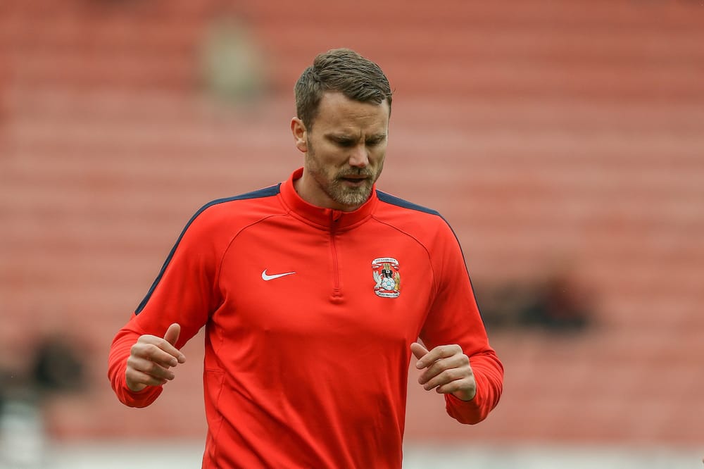 Coventry City defender, on loan from Cardiff City, Ben Turner  during the Sky Bet League 1 match between Sheffield Utd and Coventry City at Bramall Lane, Sheffield, England on 13 December 2015. Photo by Simon Davies.
