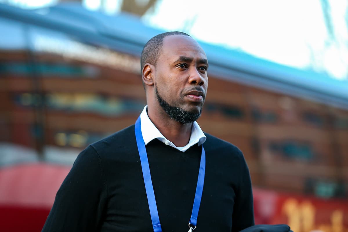 Trinidad and Tobago Manager Dennis Lawrence arrives ahead of the Friendly European Championship warm up match between Wales and Trinidad and Tobago at the Racecourse Ground, Wrexham, United Kingdom on 20 March 2019.